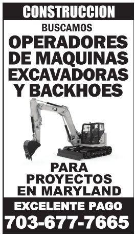 Operadores De Maquinas Excavadoras Y Backhoes
