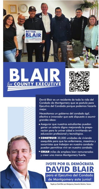 Blair For County Executive