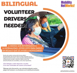 Bilingual Volunteer Driver Needed