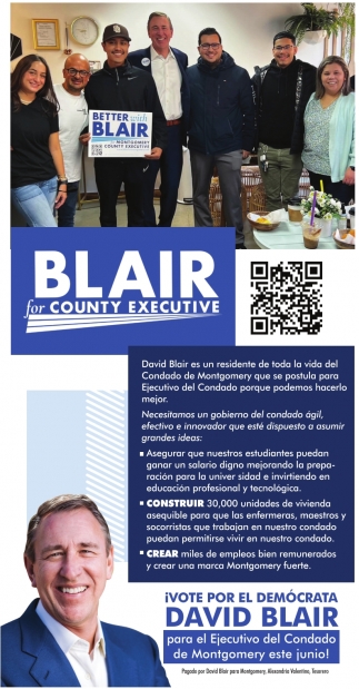Blair For County Executive