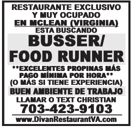 Busser/Food Runner