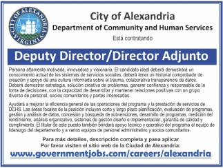 Deputy Director/Director Adjunto