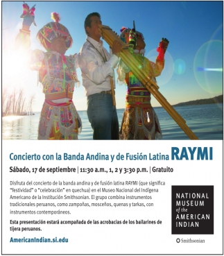 Concierto con la Banda Andina y de Fusion Latina