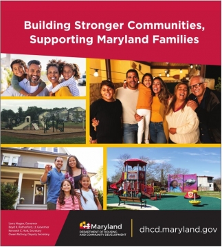 Building Stronger Communities, Supporting Maryland Families