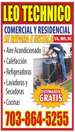Se Repara e Instala Aire Acondicionado, Calefacción, Refrigeradoras