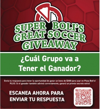Super Boli's Great Soccer Giveaway