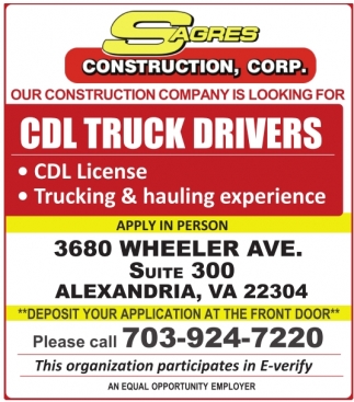 CDL Truck Drivers