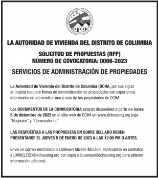 Solicitud de Propuestas