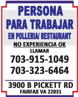 Persona Para Trabajar en Polleria/Restaurant