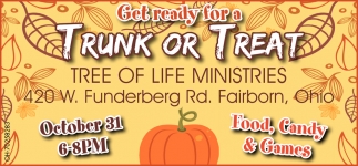 Get Ready For A Trunk or Treat