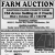 Farm Auction