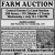 Farm Auction