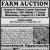 Farm Auction