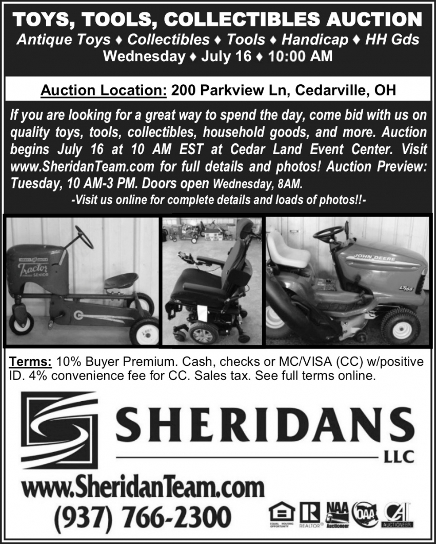 Sheridans LLC