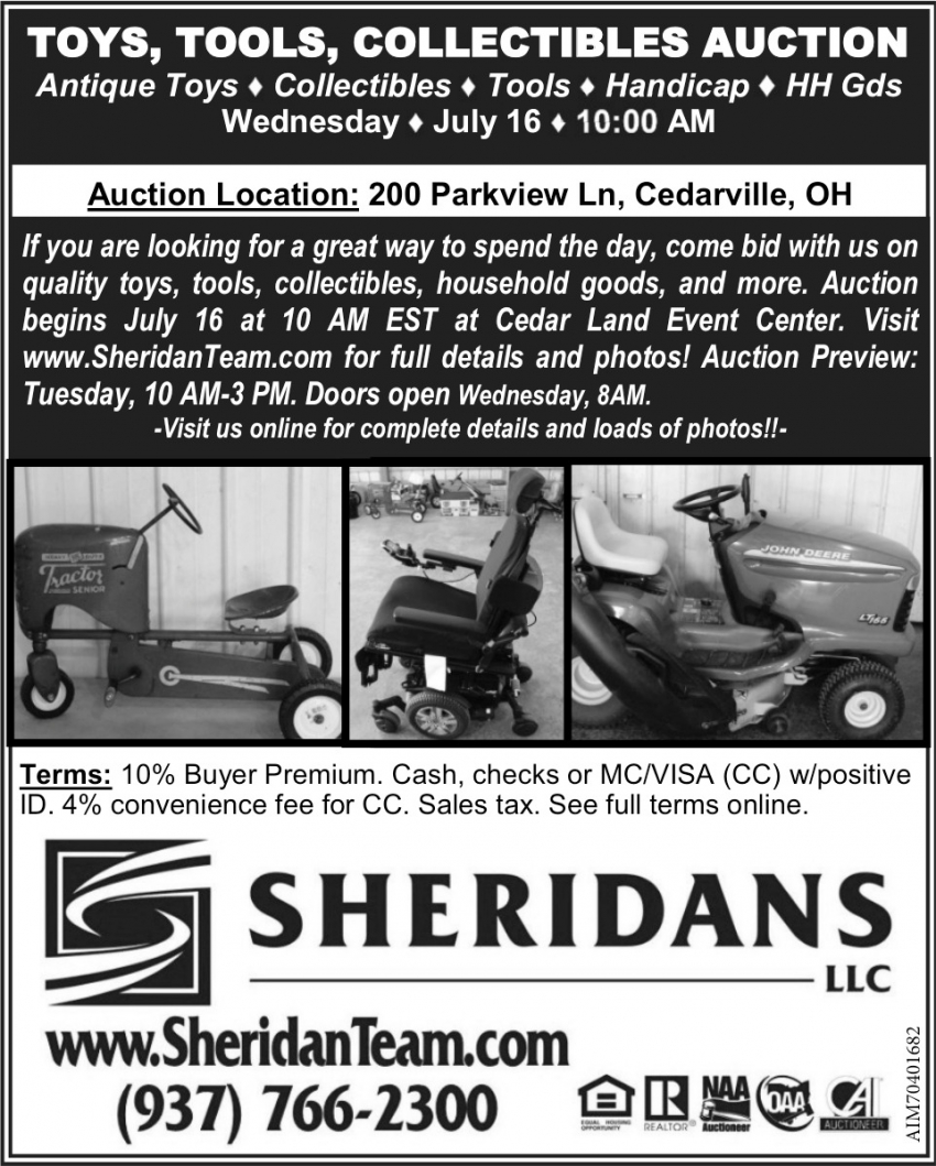 Sheridans LLC