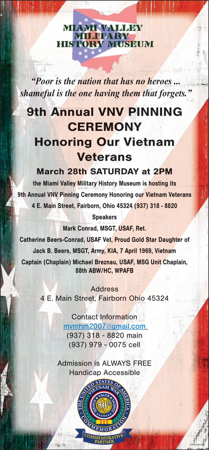 Miami Valley Military History Museum