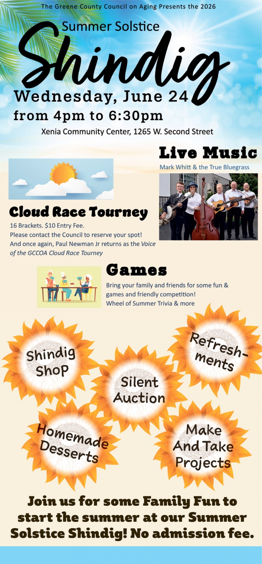 Summer Solstice Shindig (June 24, 2026)
