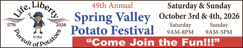 49th Annual Spring Valley Potato Festival