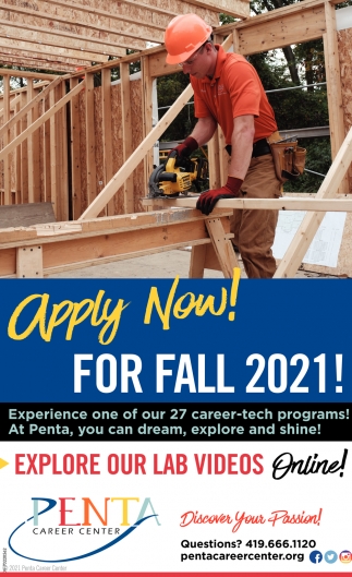 Apply Now! For Fall 2021!