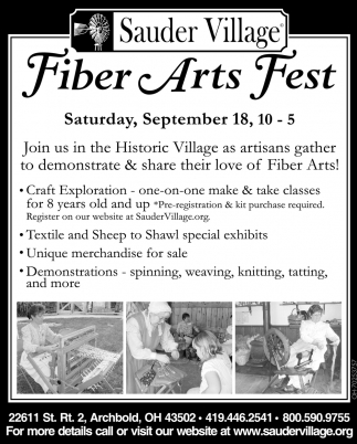 Fiber Arts Fest