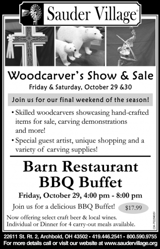 Woodcarver's Show & Sale