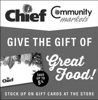 Give The Gift Of Great Food!