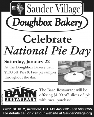Celebrate National Pie Day