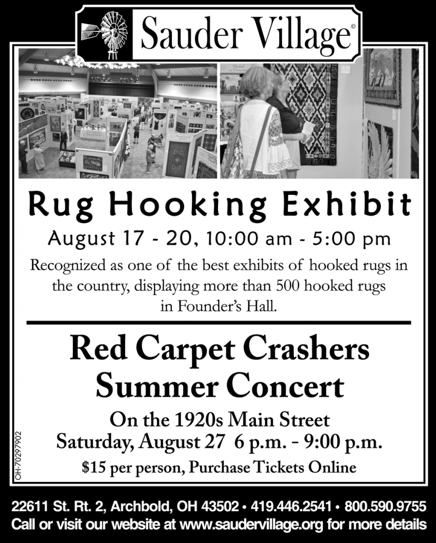 Rug Hooking Exhibit