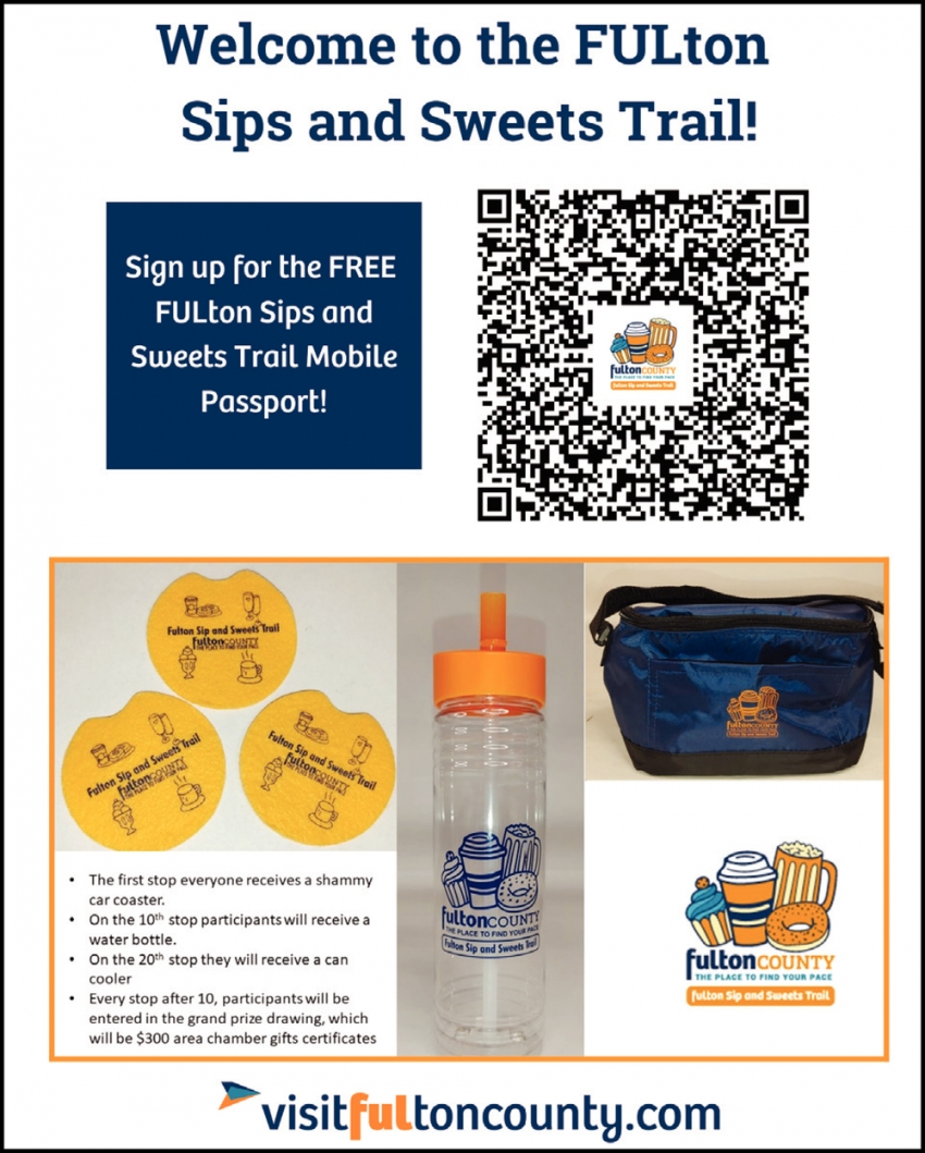 Welcome to the Fulton Sips and Sweets Trail