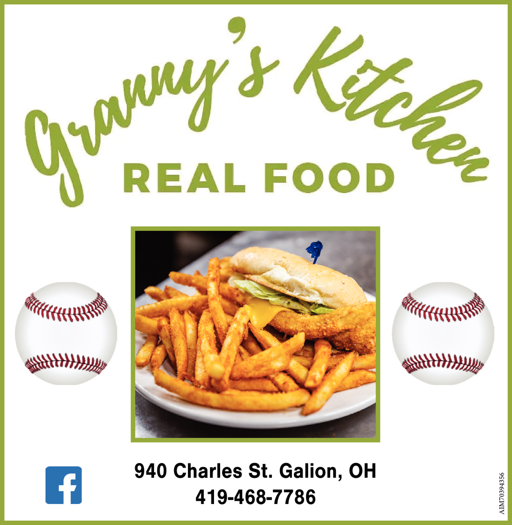 Real Food, Granny's Kitchen, Galion, OH