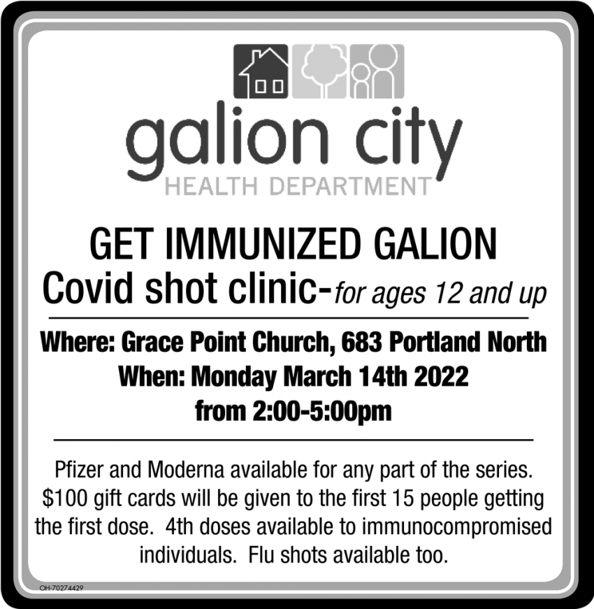 Get Immunized Galion
