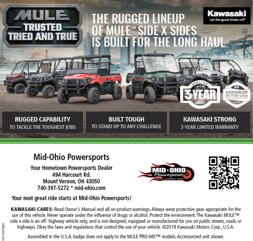 The Rugged Lineup of Mule Side X Sides is Built for the Long Haul