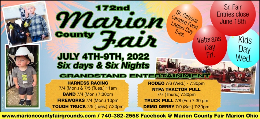 172nd Marion County Fair