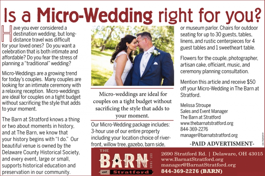 Is A Micro-Wedding Right For You?