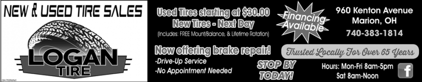 New & Used Tire Sales