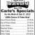 Carle's Specials