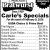 Carle's Specials