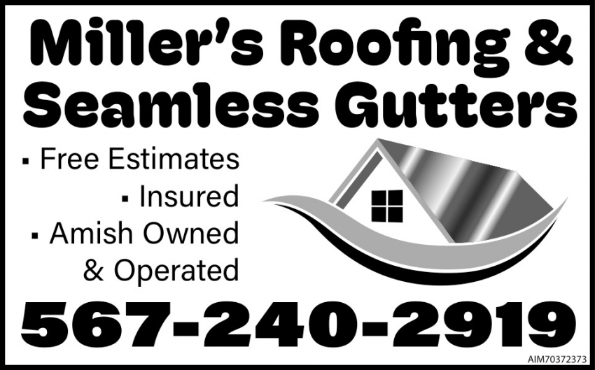 Miller's Roofing & Seamless Gutter
