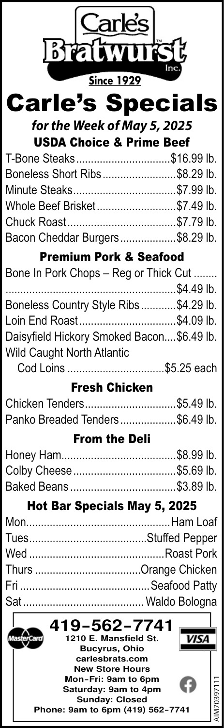 Carle's Bratwurst Inc