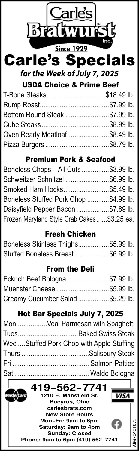 Carle's Bratwurst Inc