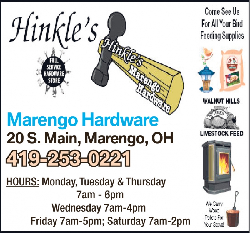 Hinkle's Marengo Hardware