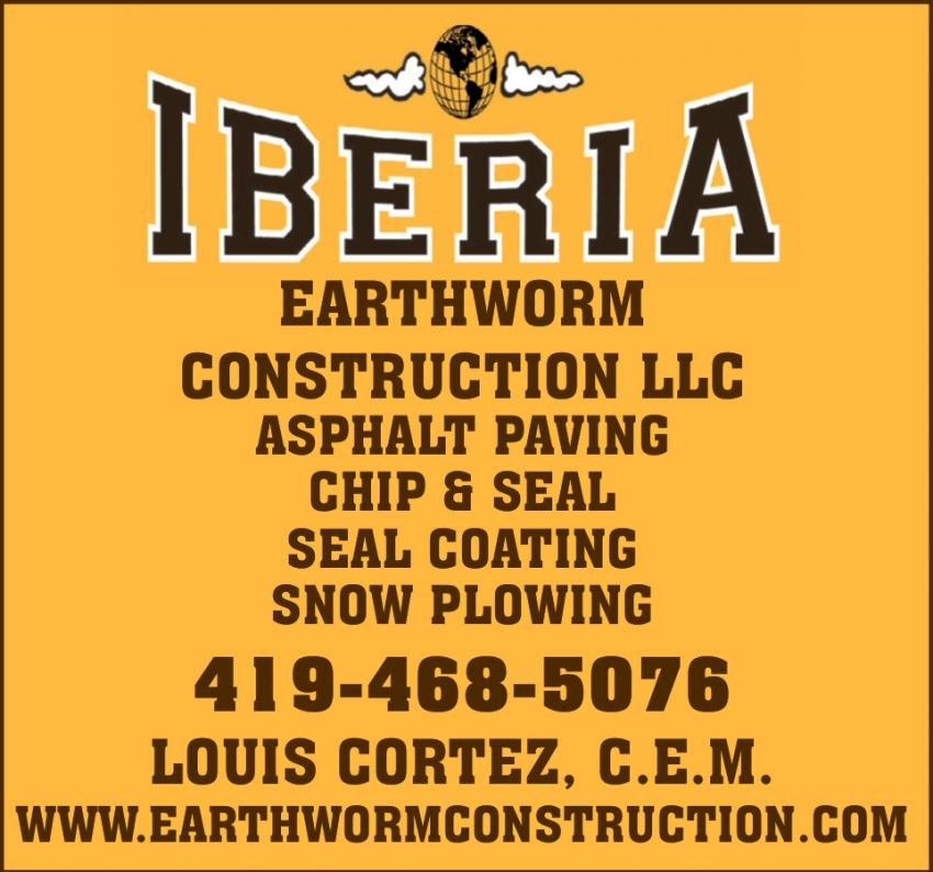 Iberia Earthworm Construction