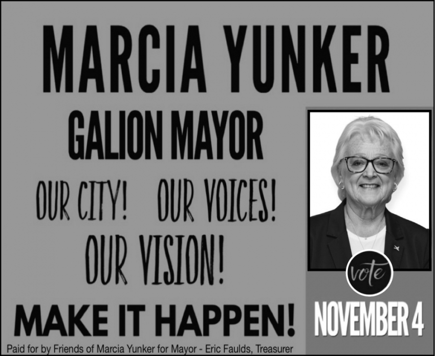 Marcia Yunker for Mayor