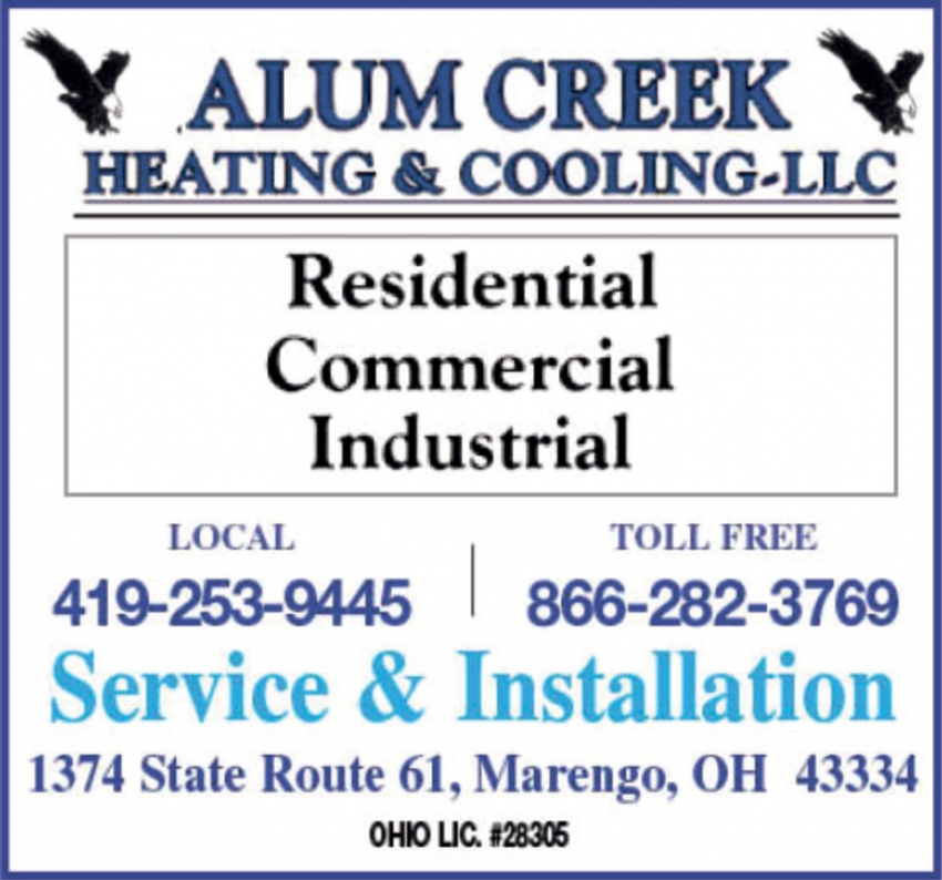Alum Creek Heating & Cooling LLC