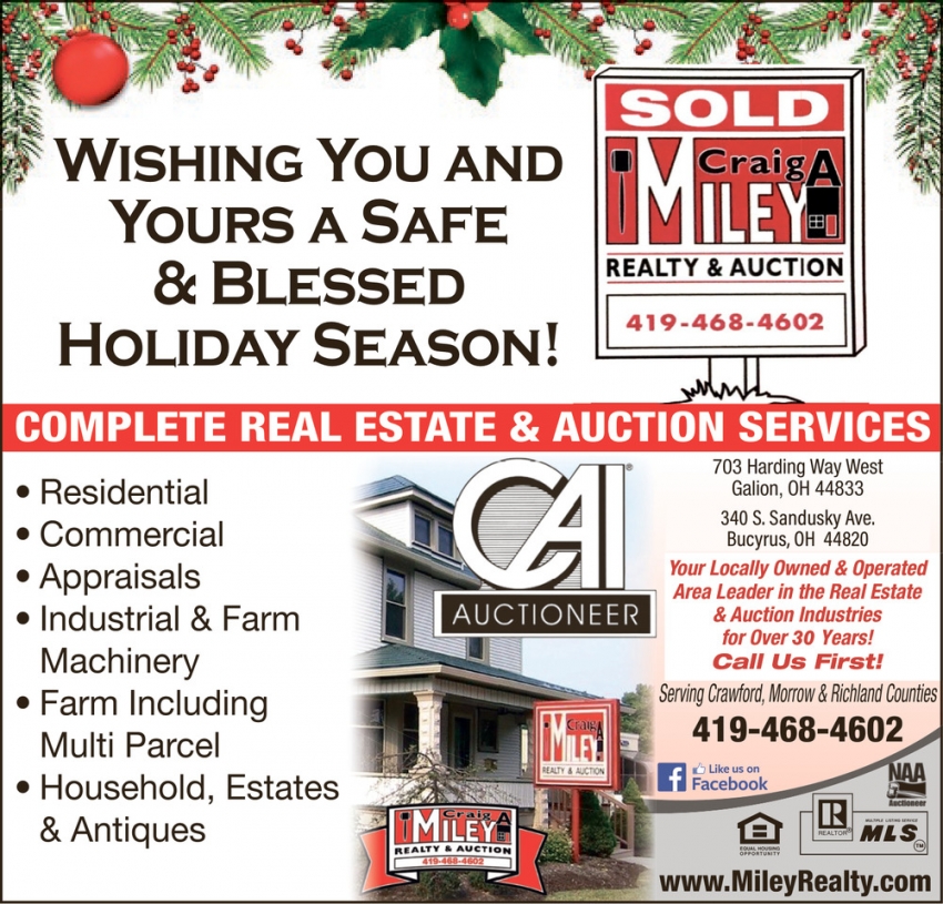 Craig A Miley Realty & Auction