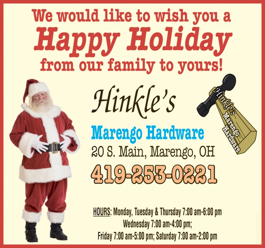 Hinkle's Marengo Hardware