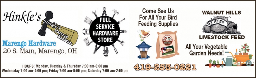 Hinkle's Marengo Hardware