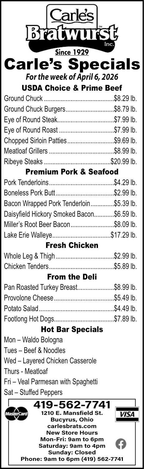 Carle's Bratwurst Inc