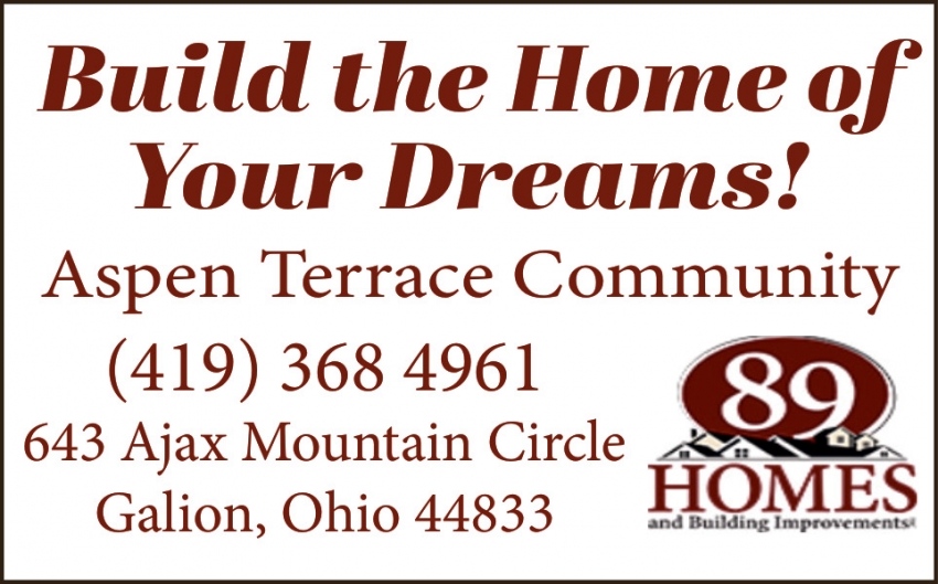 89 Homes and Building Improvements - Aspen Terrace Community