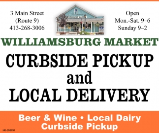 Curbside Pickup and Local Delivery
